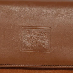 Burberry Vintage Flap Crossbody Bag Leather