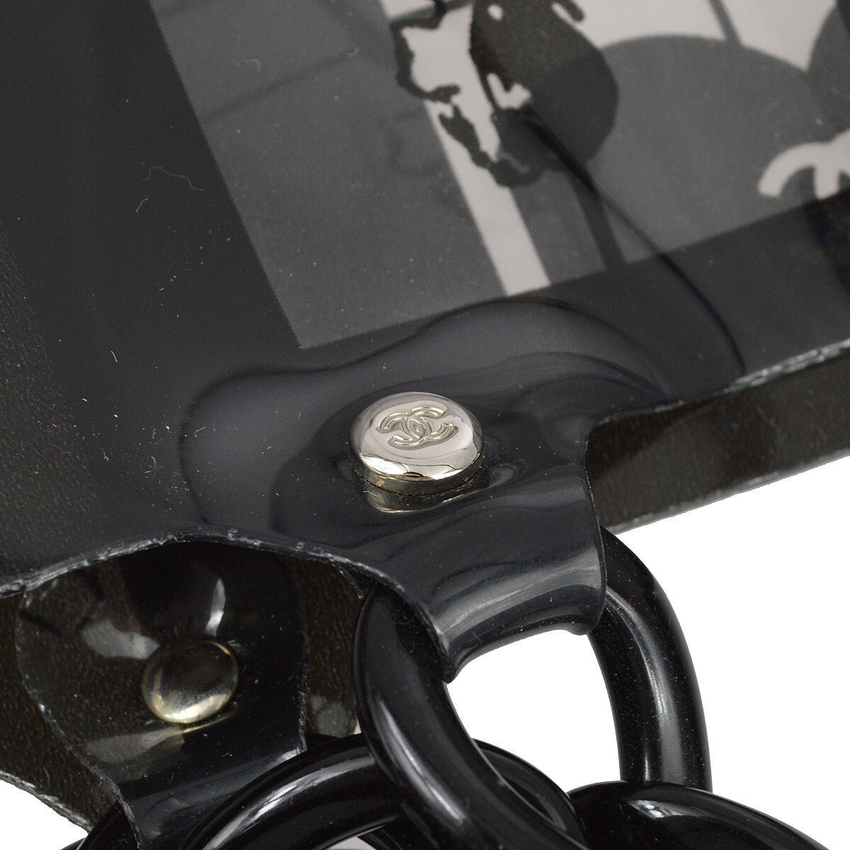 Chanel Coco Window Tote Printed Vinyl