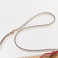 Prada Bucket Bag Woven Raffia with Leather