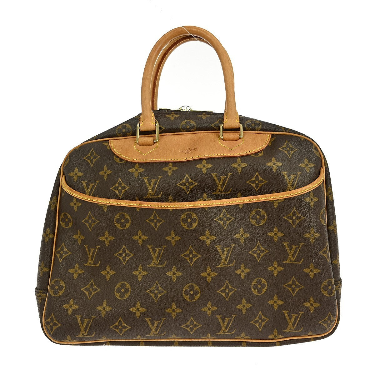 Louis Vuitton Deauville Handbag Monogram Canvas
