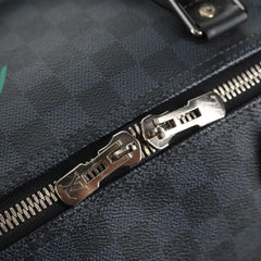 Louis Vuitton Keepall Bandouliere Bag Limited Edition Damier Cobalt Jungle