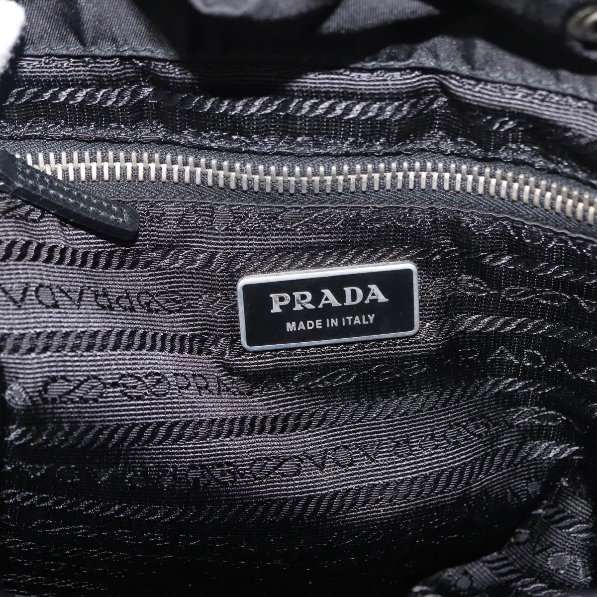Prada Double Pocket Shoulder Bag Tessuto