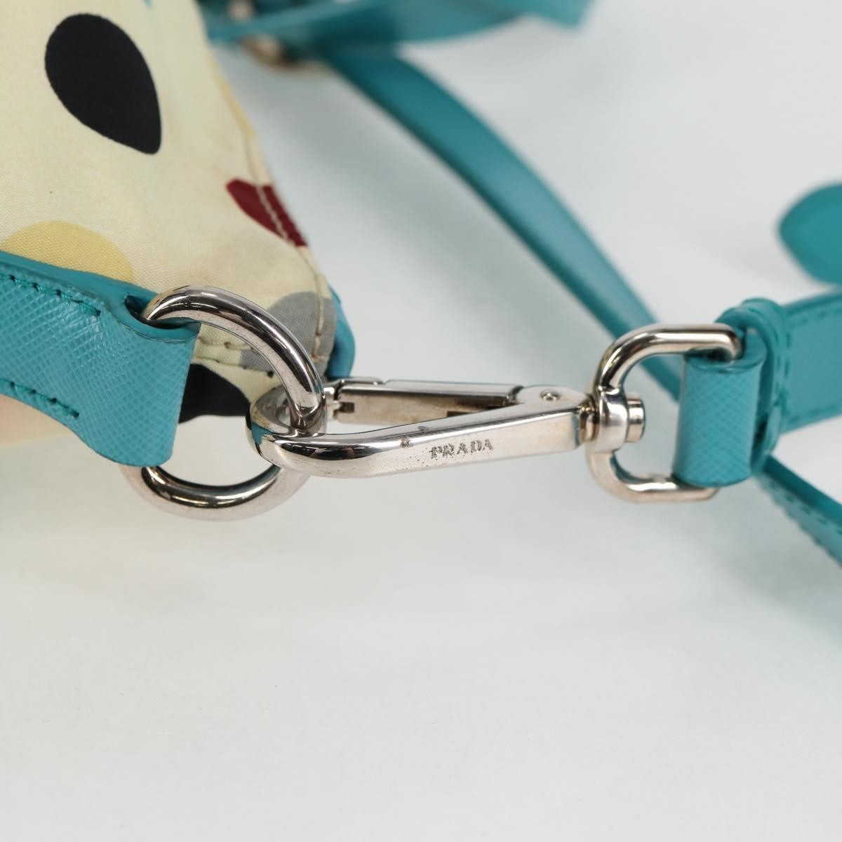 Prada Convertible Tote Printed Tessuto with Saffiano