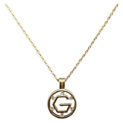 Givenchy Logo G Necklace Metal