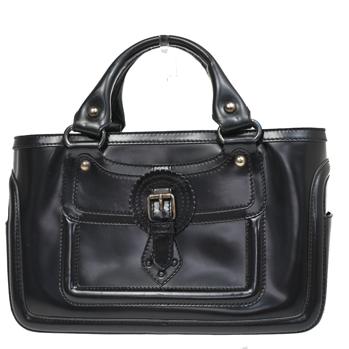 Celine Boogie Satchel Leather