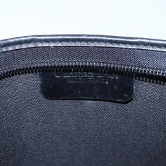 Christian Dior Vintage Honeycomb Zip Pouch Coated Canvas