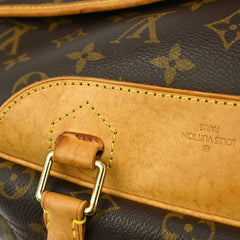 Louis Vuitton Deauville Handbag Monogram Canvas