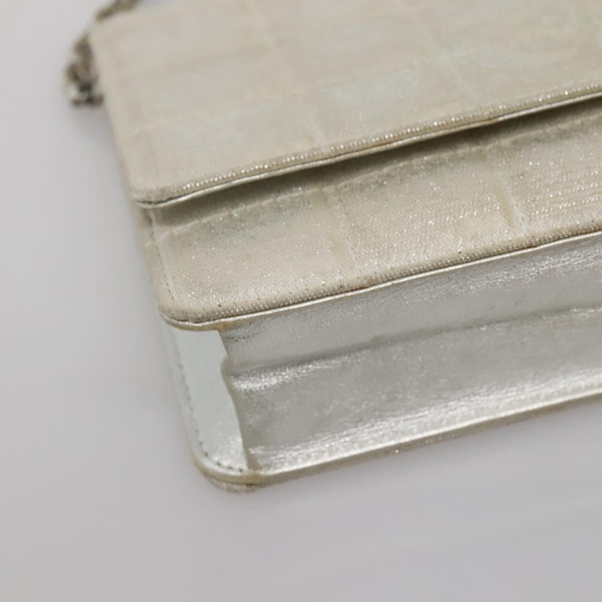 Chanel Travel Line Wallet on Chain Quilted Nylon