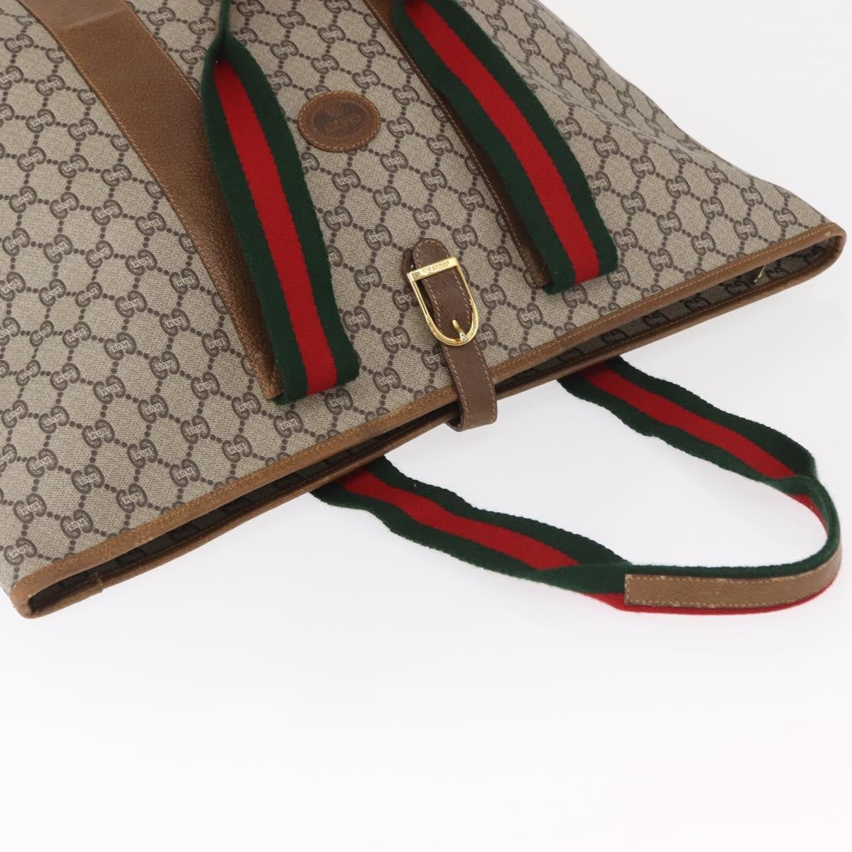 Gucci Sherry Line Tote Canvas