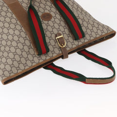 Gucci Sherry Line Tote Canvas
