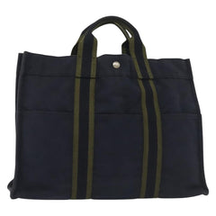 Hermes Fourre Tout Tote Toile