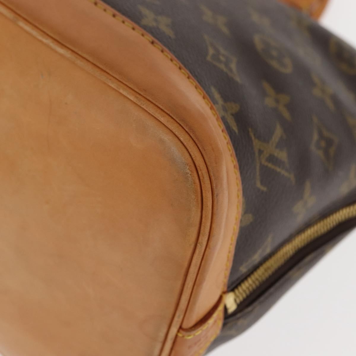 Louis Vuitton Alma Handbag Monogram Canvas