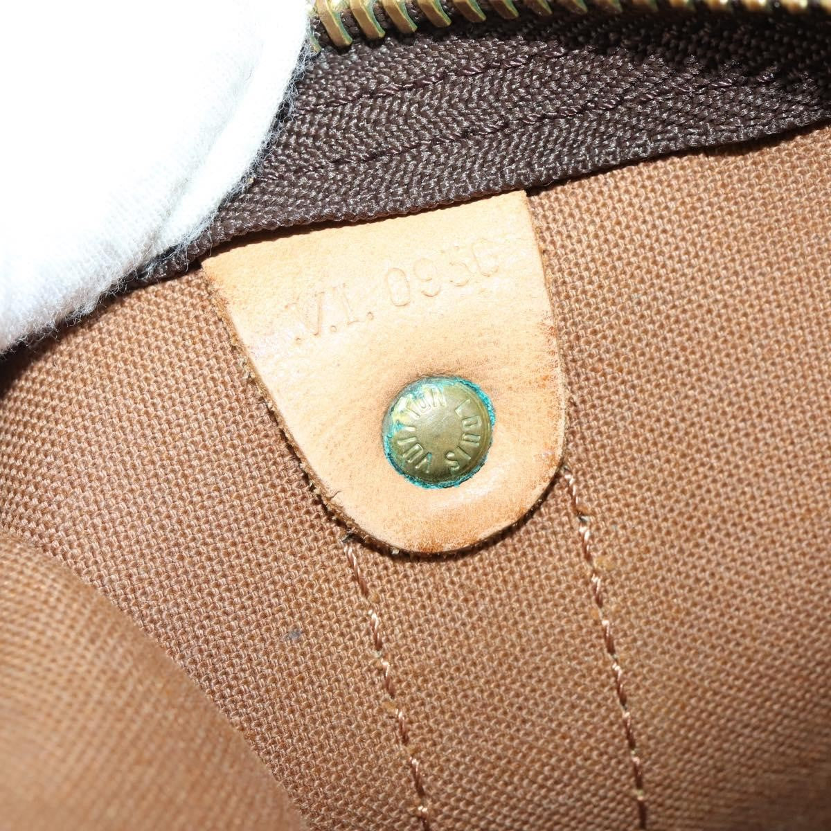 Louis Vuitton Keepall Bandouliere Bag Monogram Canvas