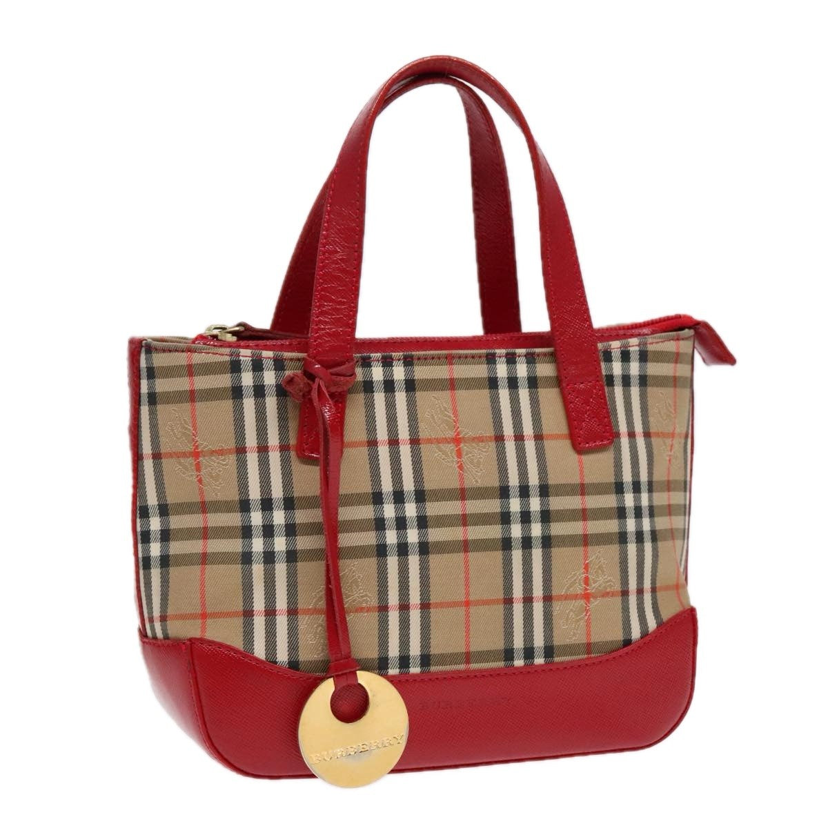 Burberry Nova Check Handbag Nova Check Canvas