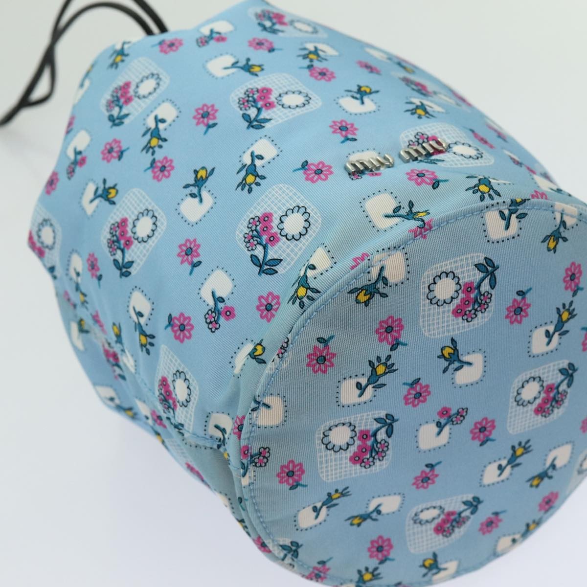 Miu Miu Drawstring Pouch Nylon