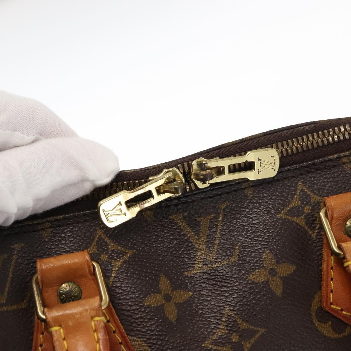 Louis Vuitton Alma Handbag Monogram Canvas