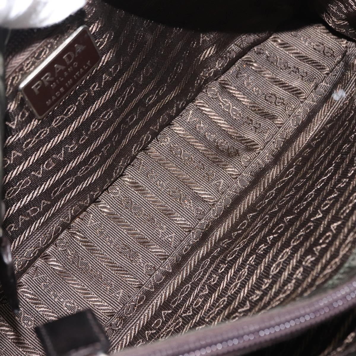 Prada Double Buckle Flap Messenger Bag Tessuto