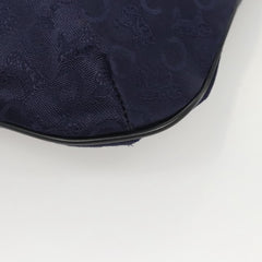 Celine C Sulky Handbag Canvas