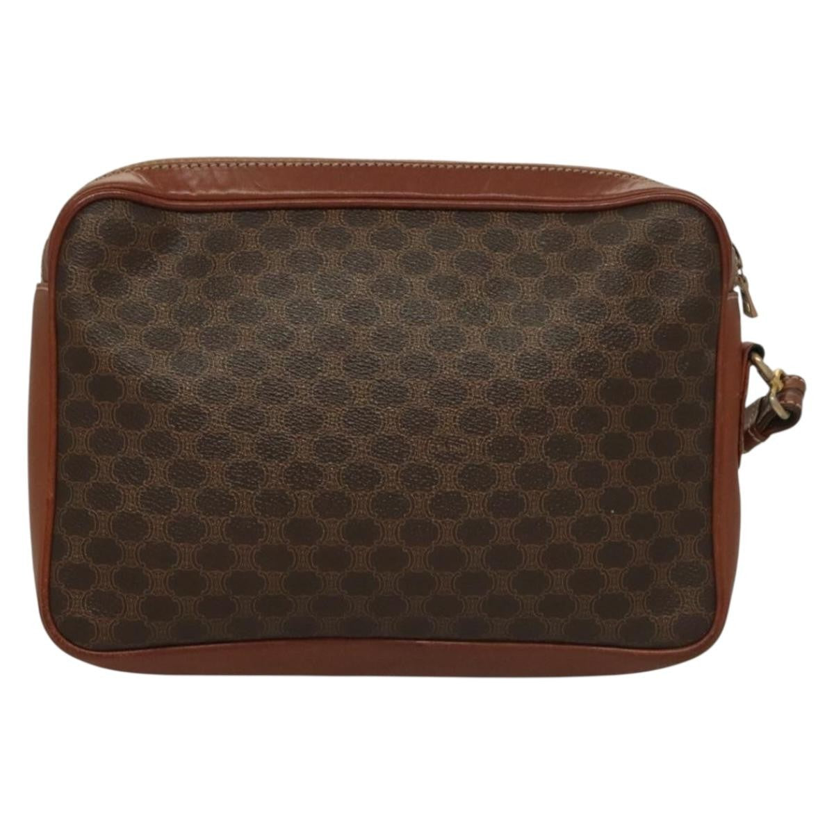 Celine Macadam Pochette Canvas and Leather