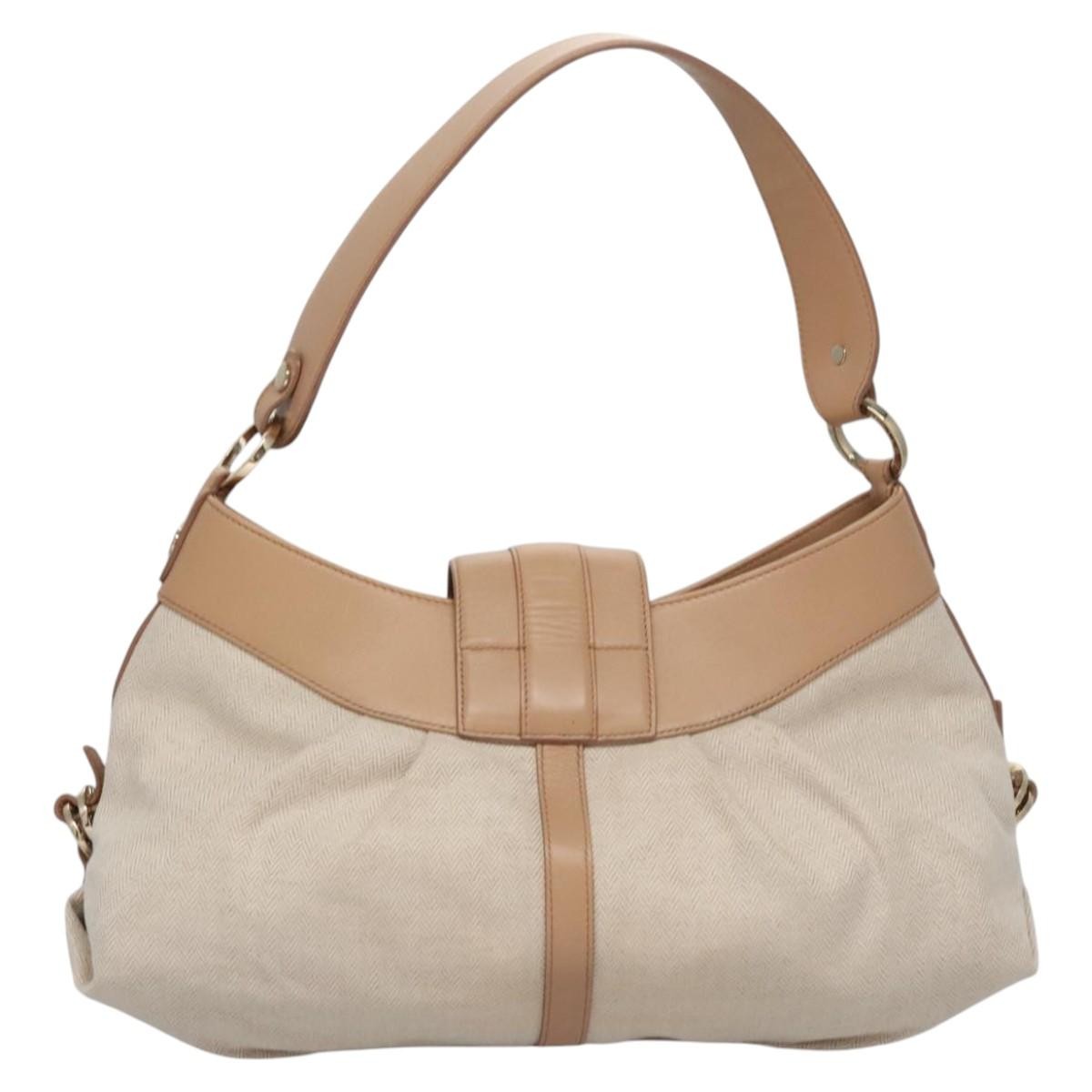 Bvlgari Chandra Hobo Canvas and Leather