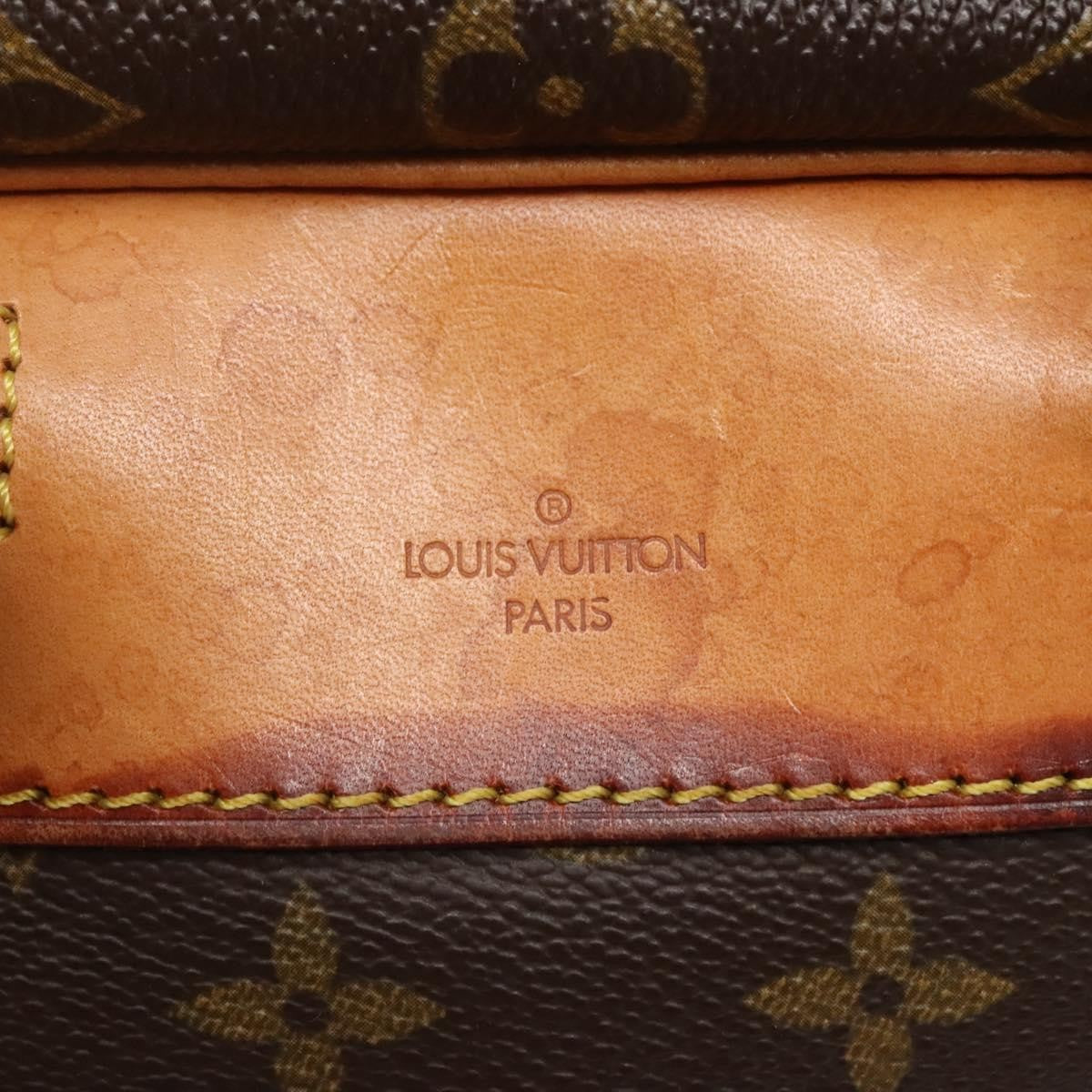 Louis Vuitton Deauville Handbag Monogram Canvas