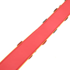 Fendi Flowerland Strap You Shoulder Strap Studded Leather