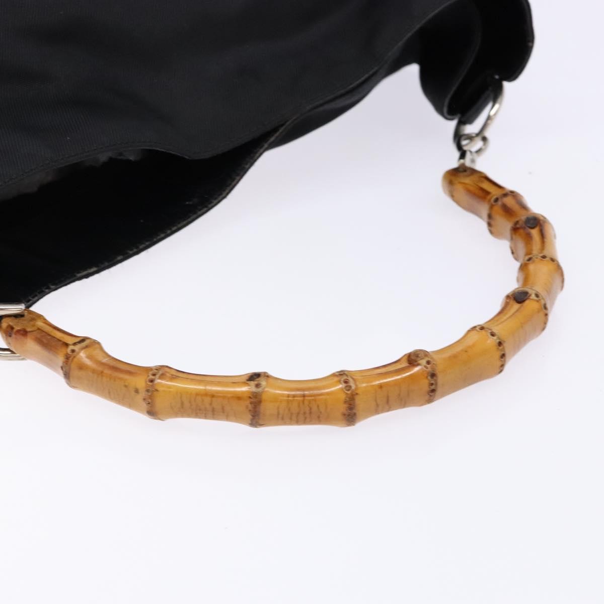 Gucci Vintage Bamboo Handle Tote Nylon
