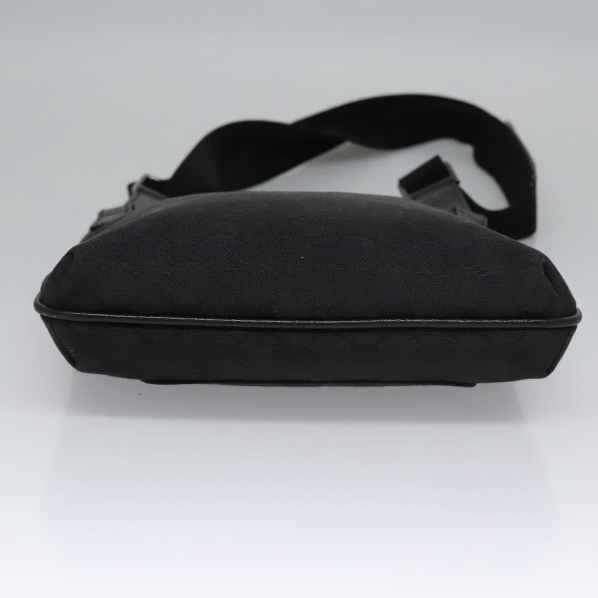 Gucci Vintage Flat Messenger Bag GG Canvas