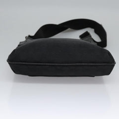 Gucci Vintage Flat Messenger Bag GG Canvas