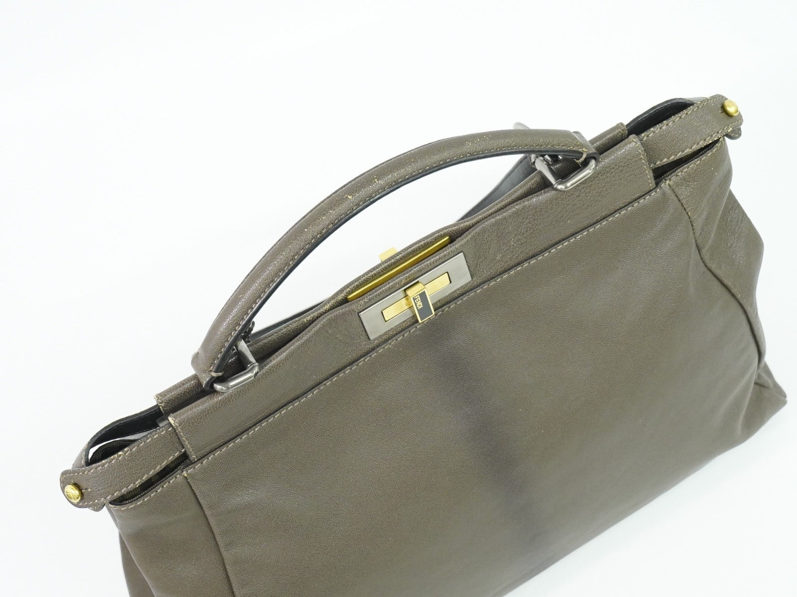 Fendi Peekaboo Bag Leather