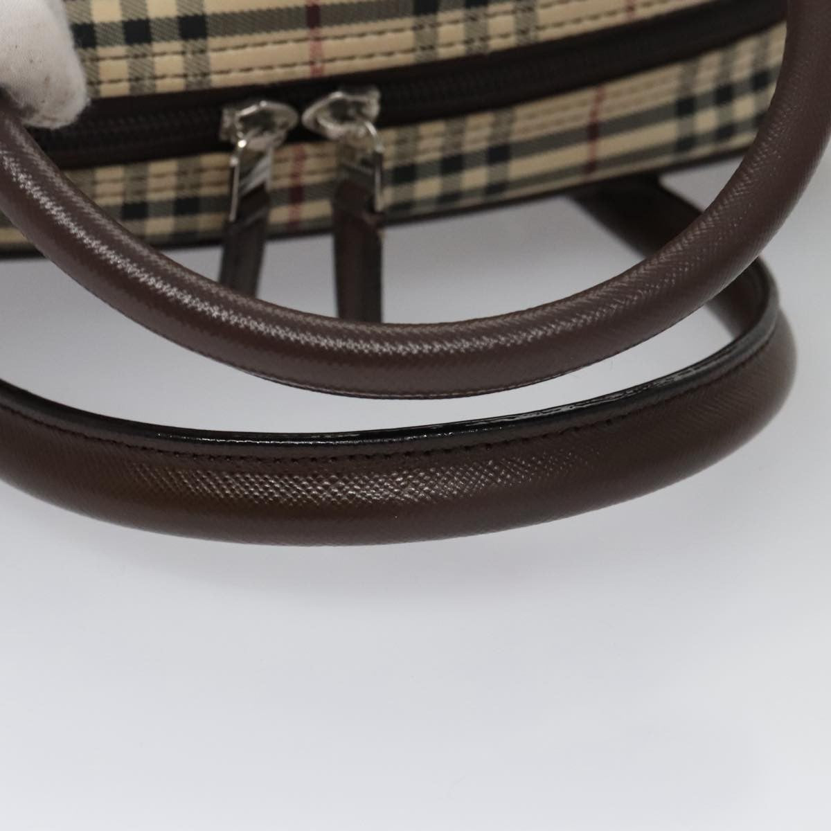 Burberry Nova Check Bowling Bag Canvas