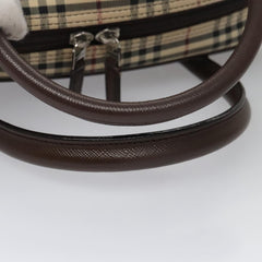 Burberry Nova Check Bowling Bag Canvas