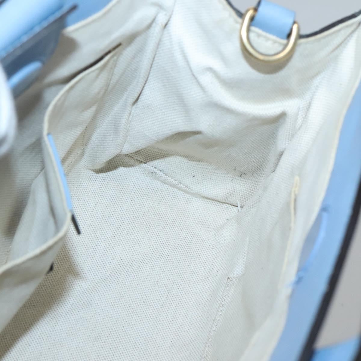 Gucci GG Ribbon Tote Leather