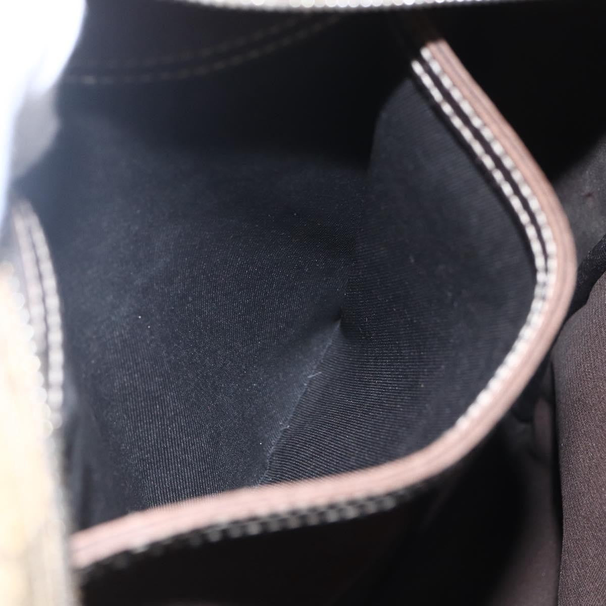 Gucci Front Zip Messenger GG Coated Canvas