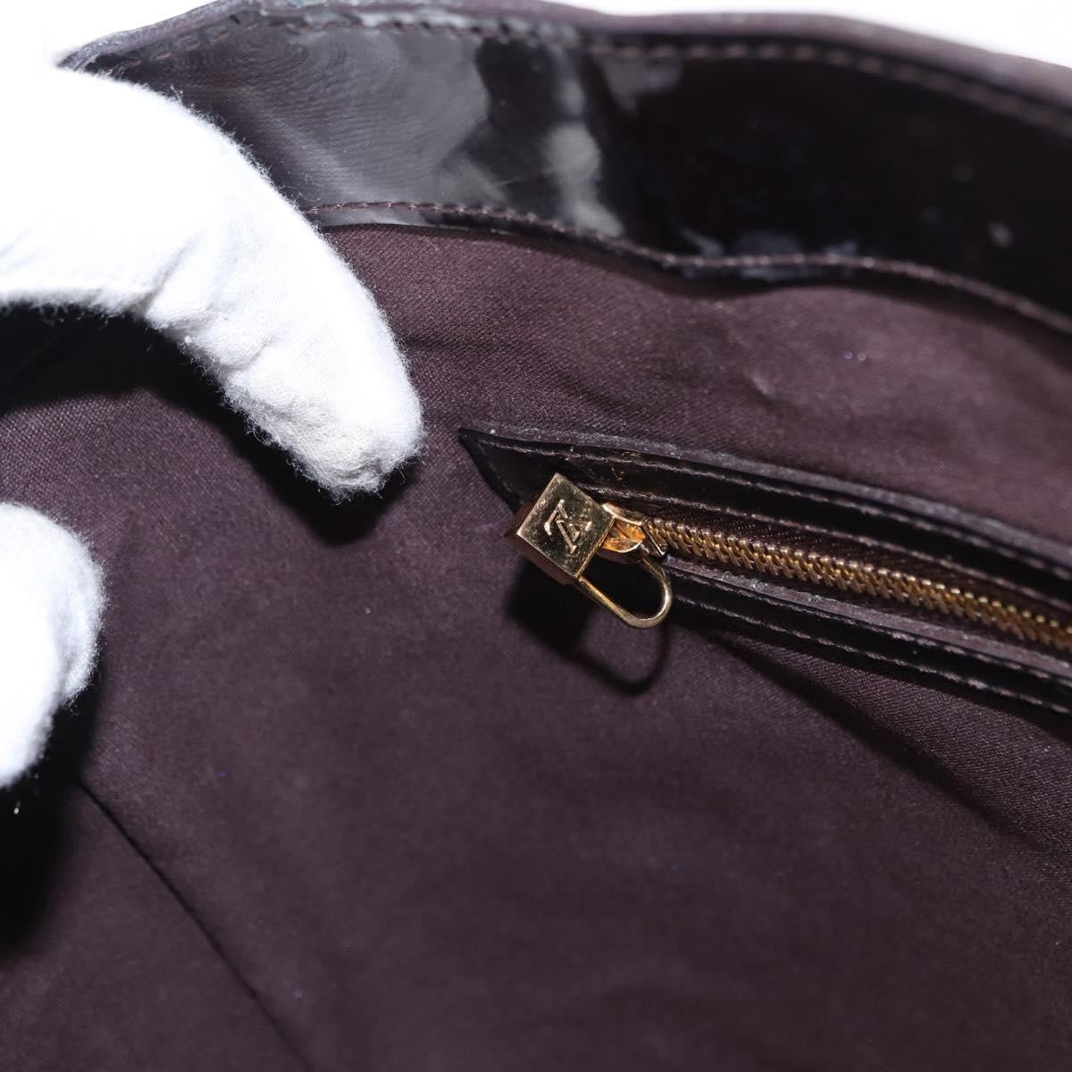 Louis Vuitton Wilshire Handbag Monogram Vernis