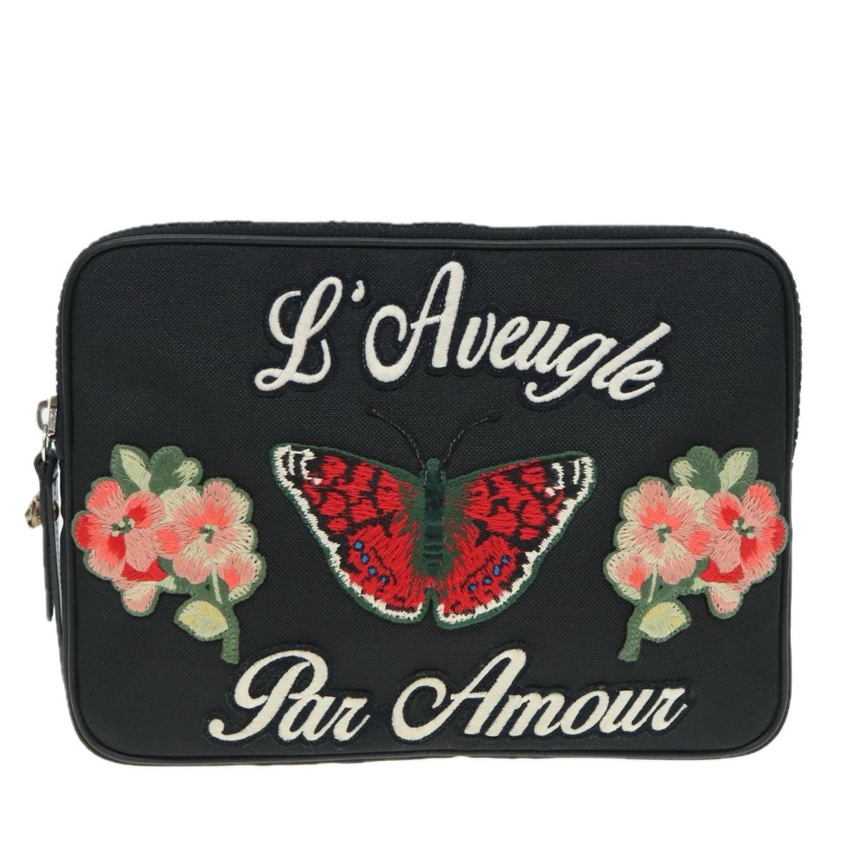 Gucci Tablet Case L'aveugle Par Amour Nylon