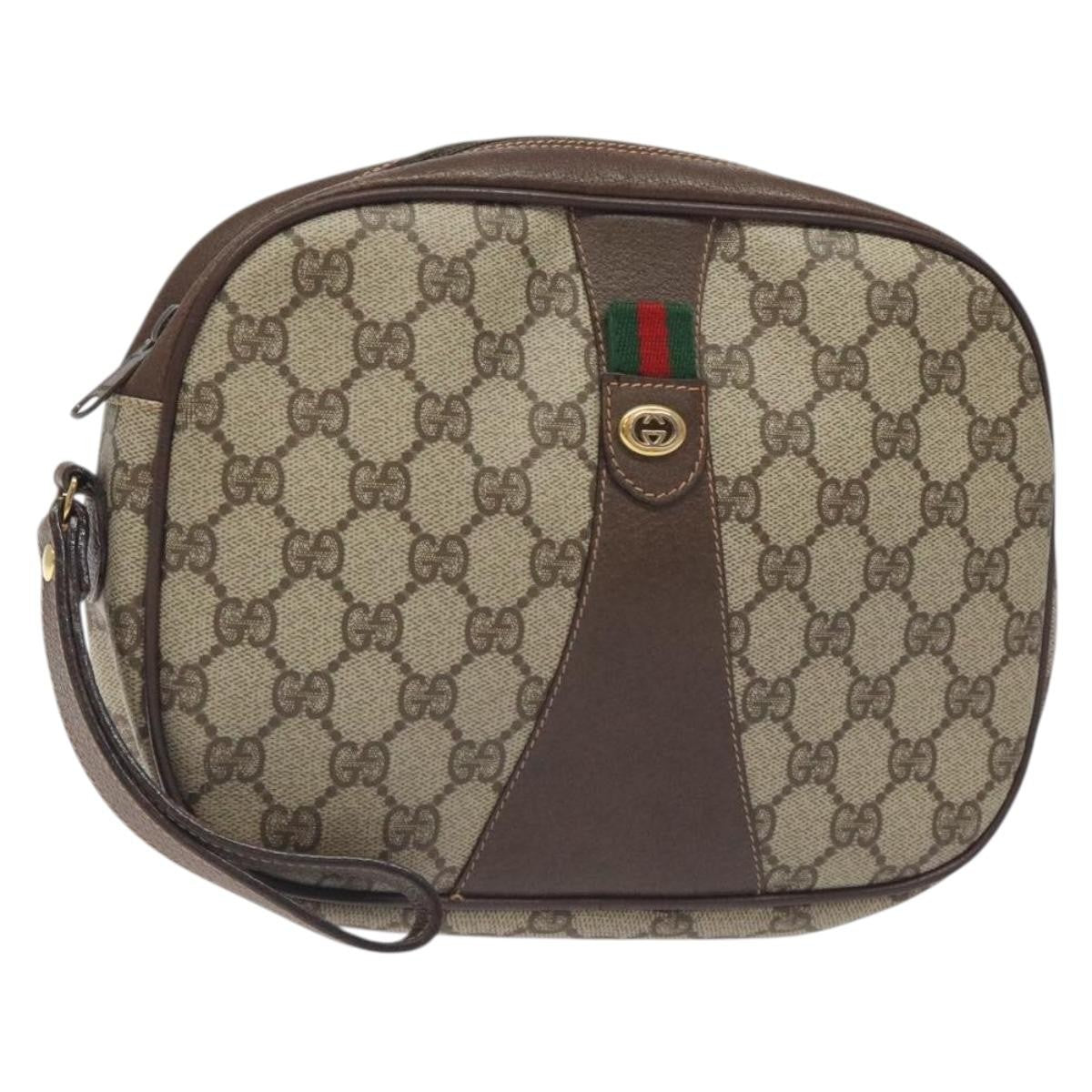 Gucci Sherry line pouch Canvas