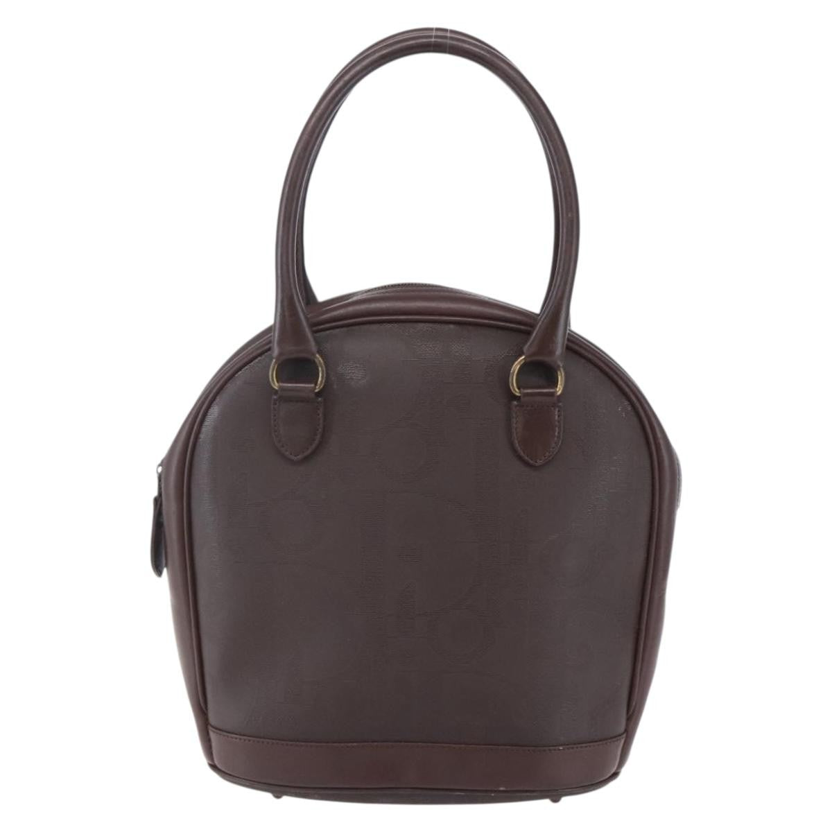 Christian Dior Vintage Trotter Handbag Canvas