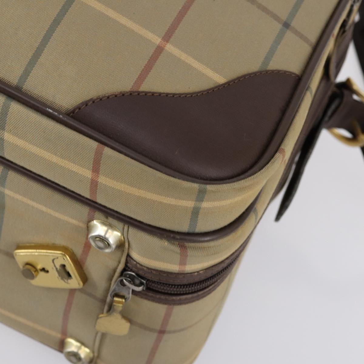 Burberry Nova check boston bag Canvas