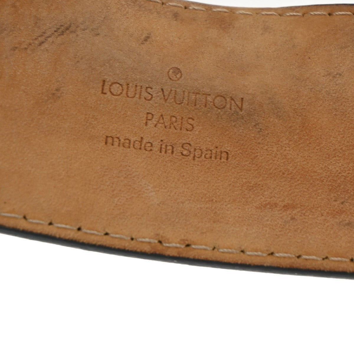 Louis Vuitton Travelling Requisites Belt Leather