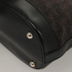 Celine C Macadam Handbag Canvas