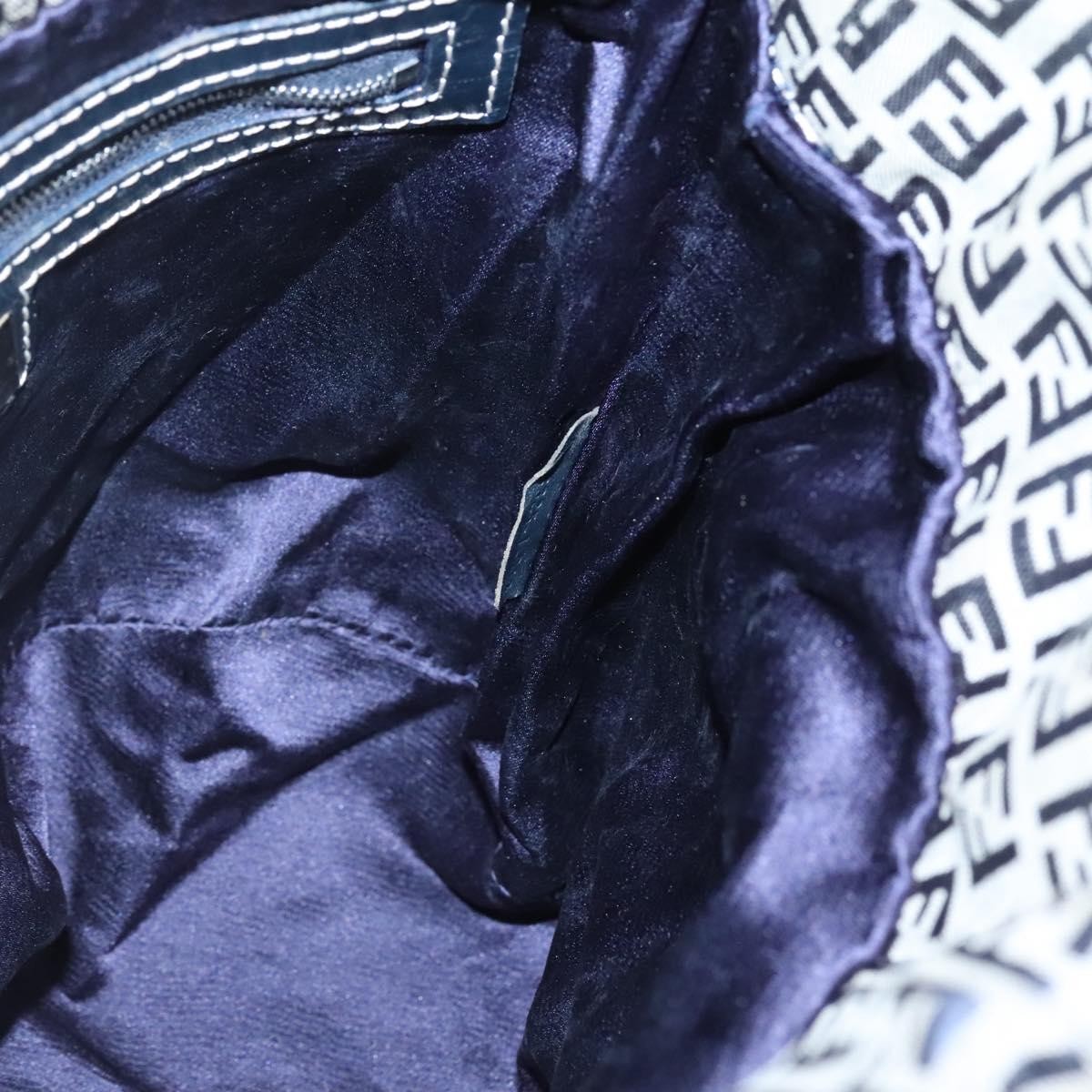 Fendi FF Logo Mon Tresor Bucket Bag Printed Shearling with Leather