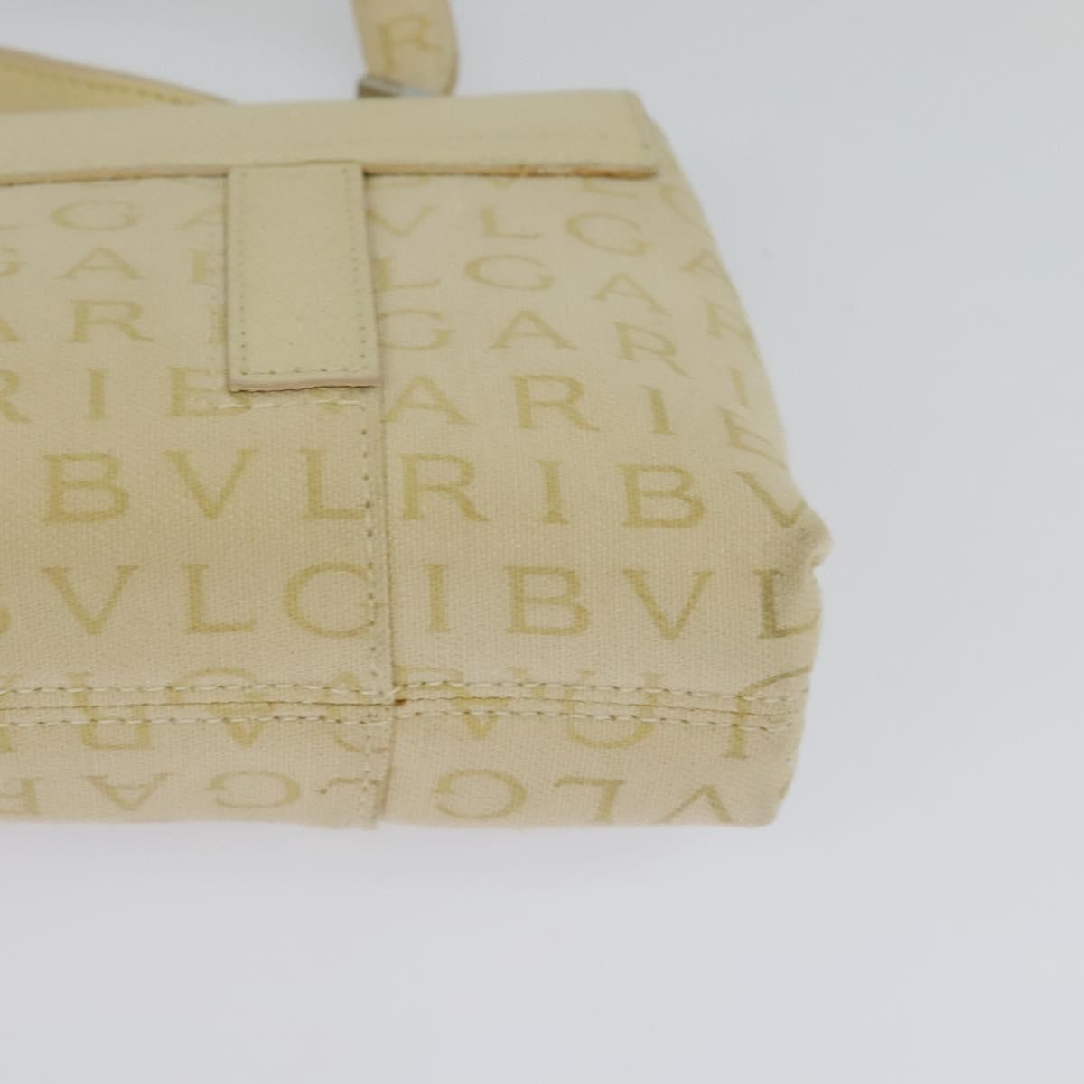 Bvlgari B.Zero1 Logomania Bag Canvas with Leather