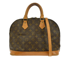 Louis Vuitton Alma Handbag Monogram Canvas