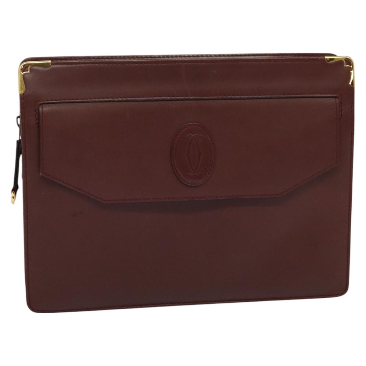 cartier Must de Cartier Clutch bag Leather