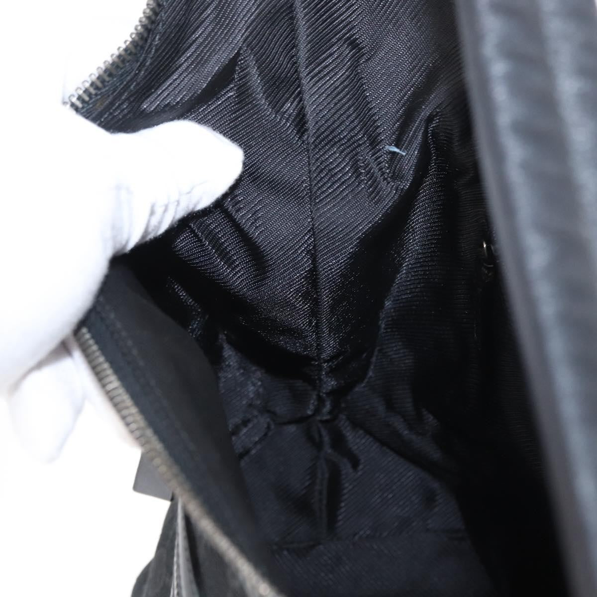 Gucci Vintage Shoulder Bag GG Canvas and Leather