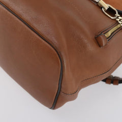 Chloe Faye Backpack Leather and Suede