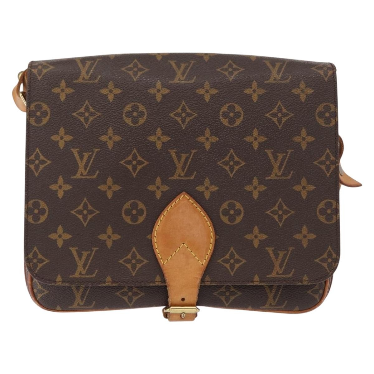 Louis Vuitton Cartouchiere Handbag Monogram Canvas