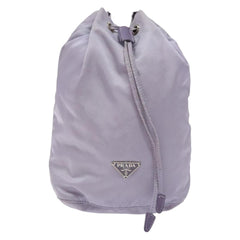 Prada Vela Drawstring Bucket Pouch Tessuto