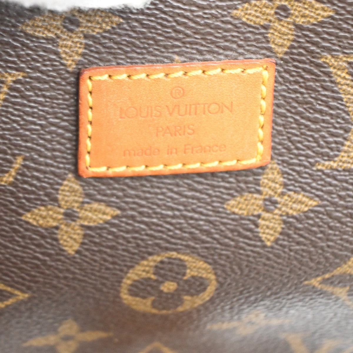 Louis Vuitton Saumur Handbag Monogram Canvas